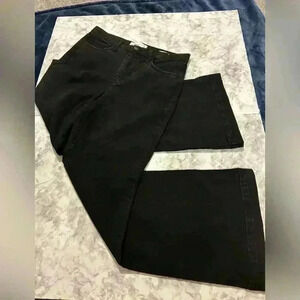 Sam Edelman Black Bay High Rise Flare Trouser Jeans Size 30